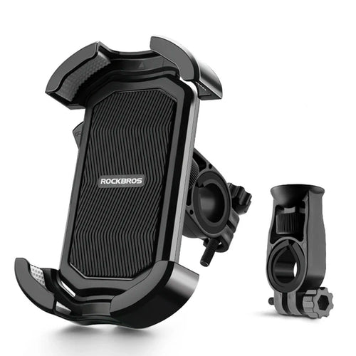 Rockbros 25210032001 phone holder for handlebar bike - black