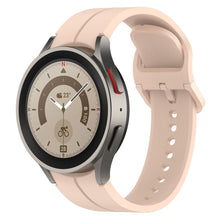 Заредете изображение във визуализатора на галерията – силиконова каишка за SAMSUNG Watch 4 / 5 розов (10)