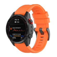 Заредете изображение във визуализатора на галерията – силиконова каишка за GARMIN FENIX 3 / 3HR / 5X / 6X / 6X Pro / 7X / 7X Pro оранжев (8)