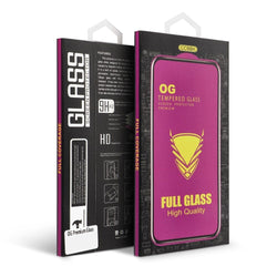 Стъклен протектор OG 6D Premium Glass за Iphone 13 / 16e / 17e (SE 4 2025) - черен