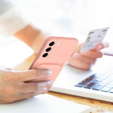 Заредете изображение във визуализатора на галерията – Гръб CARD за SAMSUNG A55 5G розов