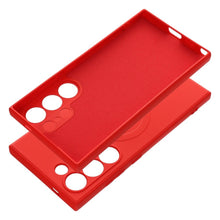 Заредете изображение във визуализатора на галерията – Гръб SILICONE MAG COVER съвместим с MagSafe за SAMSUNG S24 Ultra червен