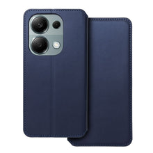 Заредете изображение във визуализатора на галерията – Калъф тип книга DUAL POCKET за XIAOMI Redmi Note 13 Pro 4G тъмно син