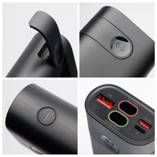 Заредете изображение във визуализатора на галерията – FORCELL F-ENERGY F10K4 powerbank compatible with Apple Watch PD QC3.0 3A 22,5W 10000 mAh black