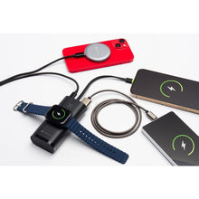 Заредете изображение във визуализатора на галерията – FORCELL F-ENERGY F10K4 powerbank compatible with Apple Watch PD QC3.0 3A 22,5W 10000 mAh black