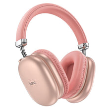 Заредете изображение във визуализатора на галерията – HOCO wireless bluetooth headphones W35 Max pink