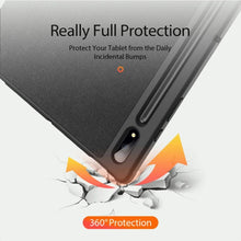 Заредете изображение във визуализатора на галерията – Калъф DUX DUCIS DOMO за SAMSUNG Tab S10 Ultra/S9 Ultra/S8 Ultra Черен черен