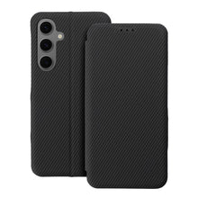 Заредете изображение във визуализатора на галерията – FOLIO Side Magnet book case compatible with S-PEN for SAMSUNG S24 ULTRA black