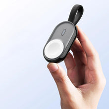 Заредете изображение във визуализатора на галерията – VEGER powerbank 1200 mAh for watch compatible with Apple Watch Pomme (W0102) black