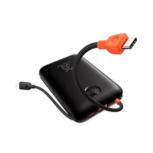Заредете изображение във визуализатора на галерията – VEGER powerbank 20000 mAh with built-in cables Type C / Lightning PD QC3.0 35W K2 (W2068) black