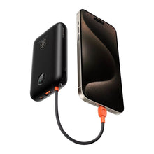 Заредете изображение във визуализатора на галерията – VEGER powerbank 20000 mAh with built-in cables Type C / Lightning PD QC3.0 35W K2 (W2068) black