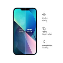 Заредете изображение във визуализатора на галерията – Стъклен протектор Blue Star - IPHONE 13/13Pro/14/16e