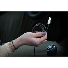 Заредете изображение във визуализатора на галерията – FORCELL F-ENERGY Metal C236 кабел USB A към Lightning 2,4A 12W 1 м сребрист