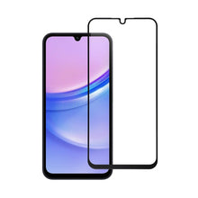 Заредете изображение във визуализатора на галерията – Стъклен протектор Blue Star - SAMSUNG A15 5G Full Face (full glue with frame/small size) - черен Стъклен протектор Blue Star