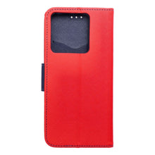 Заредете изображение във визуализатора на галерията – Калъф тип книга FANCY за XIAOMI Redmi Note 13 Pro 5G червен / тъмно син