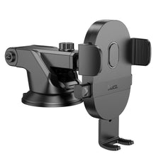 Заредете изображение във визуализатора на галерията – HOCO стойка за кола за предното стъкло / централна конзола H19 черна