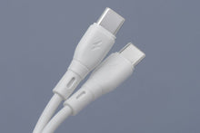 Заредете изображение във визуализатора на галерията – BLUE STAR ECO cable 3A 60W Type C to Type C PJ73-13-3 1m white
