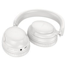 Заредете изображение във визуализатора на галерията – HOCO wire headphones bluetooth W53 morning mist white