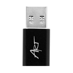 Адаптер USB A 3.0 към USB C ART C12 OTG - черен