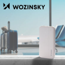 Заредете изображение във визуализатора на галерията – Wozinsky powerbank 10000mAh 2 x USB white (WPBWE1)
