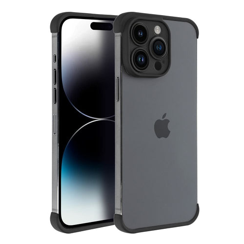 MINI BUMPERS with camera island protection Case for IPHONE 15 PLUS black