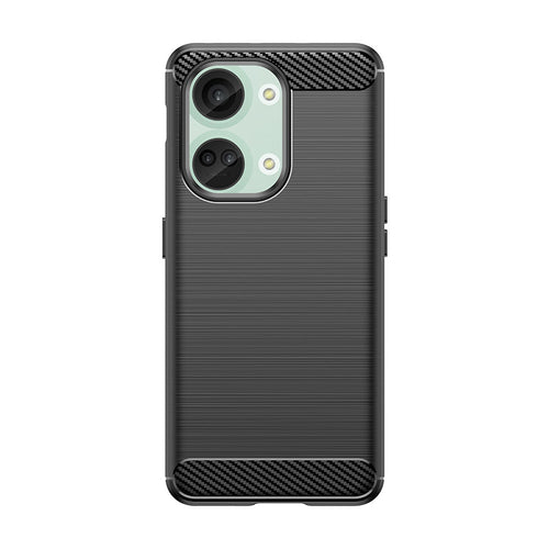 Carbon Case silicone case for OnePlus Ace 2V/OnePlus Nord 3 - black