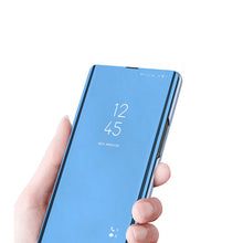 Заредете изображение във визуализатора на галерията – Clear View Case case for Huawei nova 9 flip cover black
