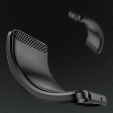Заредете изображение във визуализатора на галерията – Carbon Case case for Realme C33 flexible silicone carbon cover black
