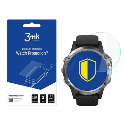 Garmin Fenix 5 Plus - 3mk Watch Protection™ v. FlexibleGlass Lite - TopMag
