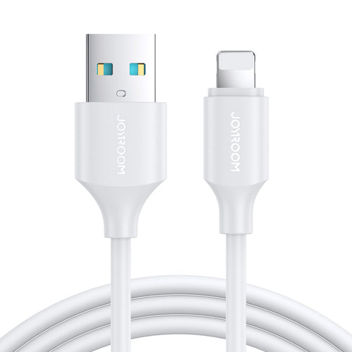 Joyroom USB Charging / Data Cable - Lightning 2.4A 1m White (S-UL012A9) - TopMag