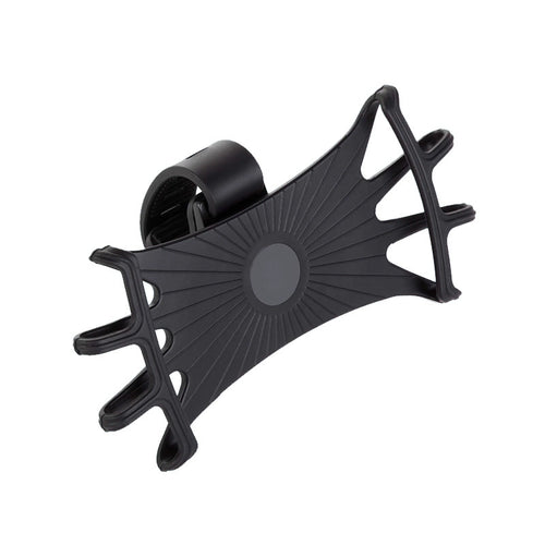 Swivel silicone bike holder - black