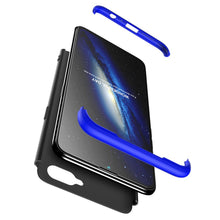 Заредете изображение във визуализатора на галерията – GKK 360 Protection Case Front and Back Case Full Body Cover Oppo RX17 Neo black-blue - TopMag
