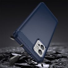 Заредете изображение във визуализатора на галерията – Carbon Case for Realme Narzo 50 5G flexible silicone carbon cover black
