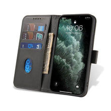 Заредете изображение във визуализатора на галерията – Magnet Case elegant case case cover with a flap and stand function Realme 8i black
