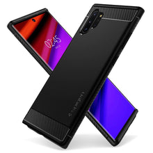 Заредете изображение във визуализатора на галерията – SPIGEN RUGGED ARMOR GALAXY NOTE 10+ PLUS MATTE BLACK - TopMag