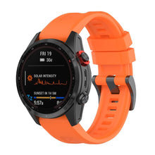 Заредете изображение във визуализатора на галерията – Wristband for smartwatch Garmin FENIX 3 / 3HR / 5X / 6X / 6X PRO / 7X / 7X PRO orange (8)
