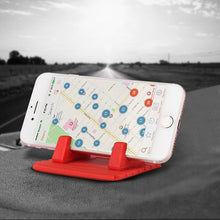 Заредете изображение във визуализатора на галерията – Universal car holder silicone phone stand nano pad black - TopMag
