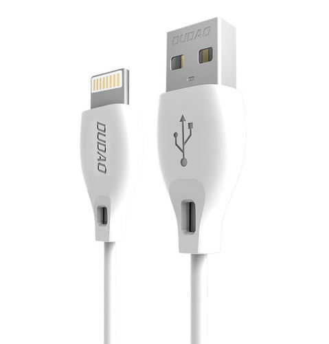 Dudao cable USB / Lightning cable 2.4A 1m white (L4L 1m white) - TopMag
