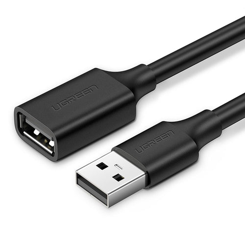 Ugreen cable adapter USB (female) - USB (male) 1m black (10314) - TopMag