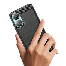Заредете изображение във визуализатора на галерията – Carbon Case silicone case for Oppo A78 4G - black
