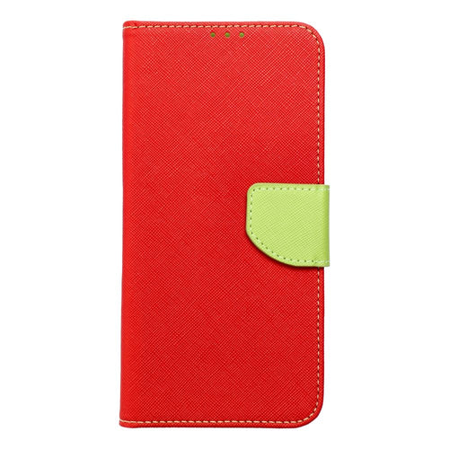 Fancy Book case for SAMSUNG M13 4G red / lime