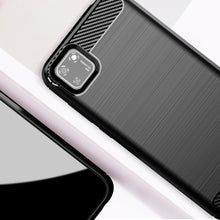 Заредете изображение във визуализатора на галерията – Carbon Case Flexible Cover TPU Case for Huawei Y5p blue - TopMag
