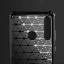Заредете изображение във визуализатора на галерията – Carbon Case Flexible Cover TPU Case for Huawei Y6p blue - TopMag
