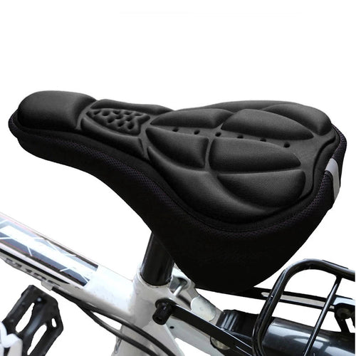 Bike saddle cover black