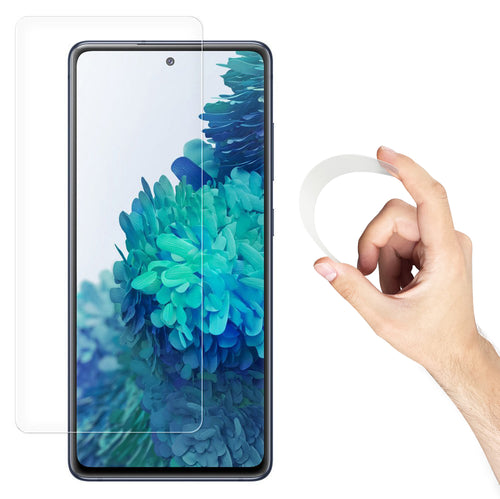 Wozinsky Nano Flexi Glass Hybrid Screen Protector Tempered Glass for Samsung Galaxy A72 4G - TopMag