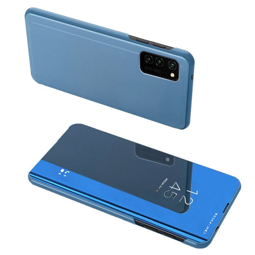 Clear View Case cover for Oppo Reno 4 blue - TopMag