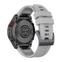 Заредете изображение във визуализатора на галерията – Wristband for smartwatch Garmin FENIX 3 / 3HR / 5X / 6X / 6X PRO / 7X / 7X PRO grey (12)

