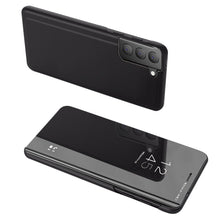 Заредете изображение във визуализатора на галерията – Clear View Case cover for LG K62 / K52 / K42 black - TopMag
