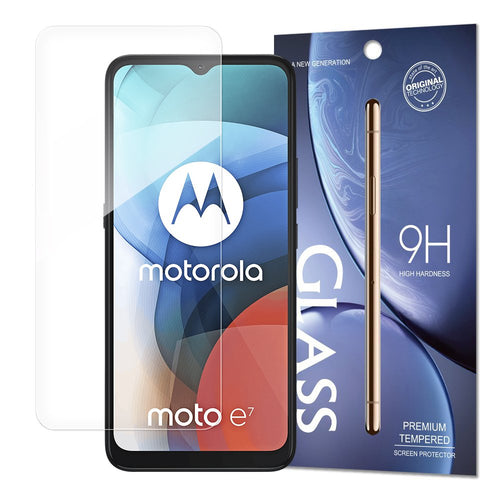 Tempered Glass 9H Screen Protector for Motorola Moto E7 (packaging – envelope) - TopMag