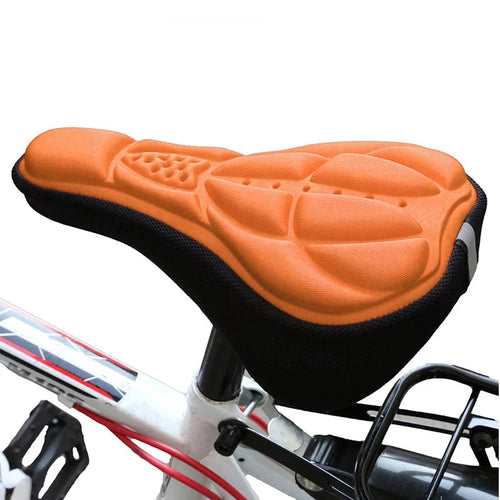 Bike saddle cover orange
